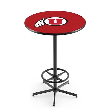 Holland Bar Stool Co 42" Black Utah Pub Table L216B4228UtahUn